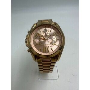Michael Kors MK 6369 Bradshaw Two-Tone Yellow/Rose Gold Watch  Very Small 7"